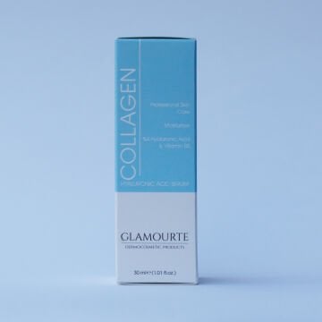 GLAMOURTE Kolajen & Vitamin B5 Hyalüronik Asit Serum